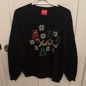 Full Send Navy Christmas Sweatshirt